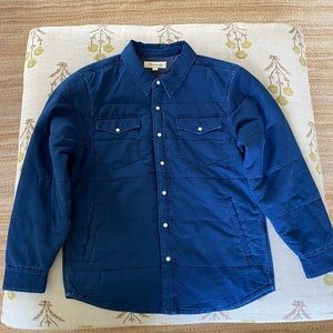 Madewell quilted western jacket size medium